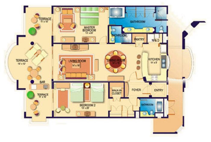 Villa 1608 Floorplan